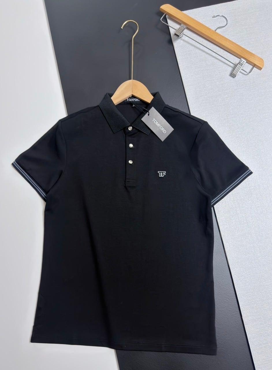 #톰포드 TF 로고 폴로 셔츠